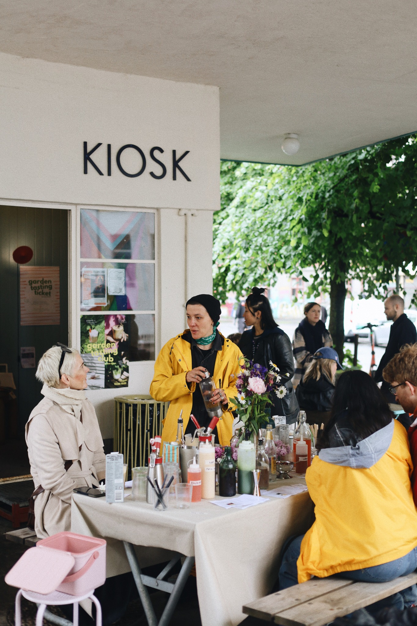 Event outside Kiosk!